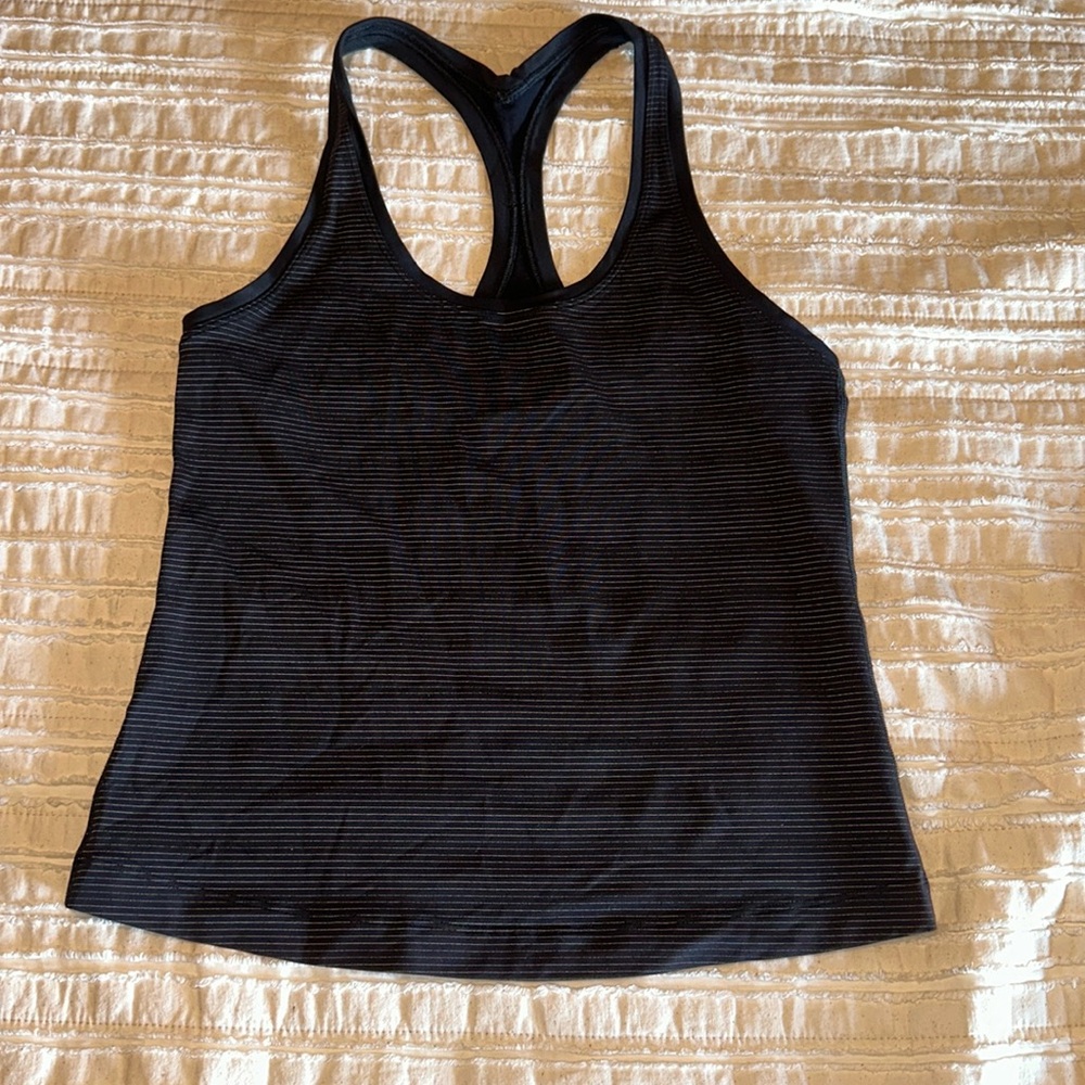 Lululemon striped racer back tank